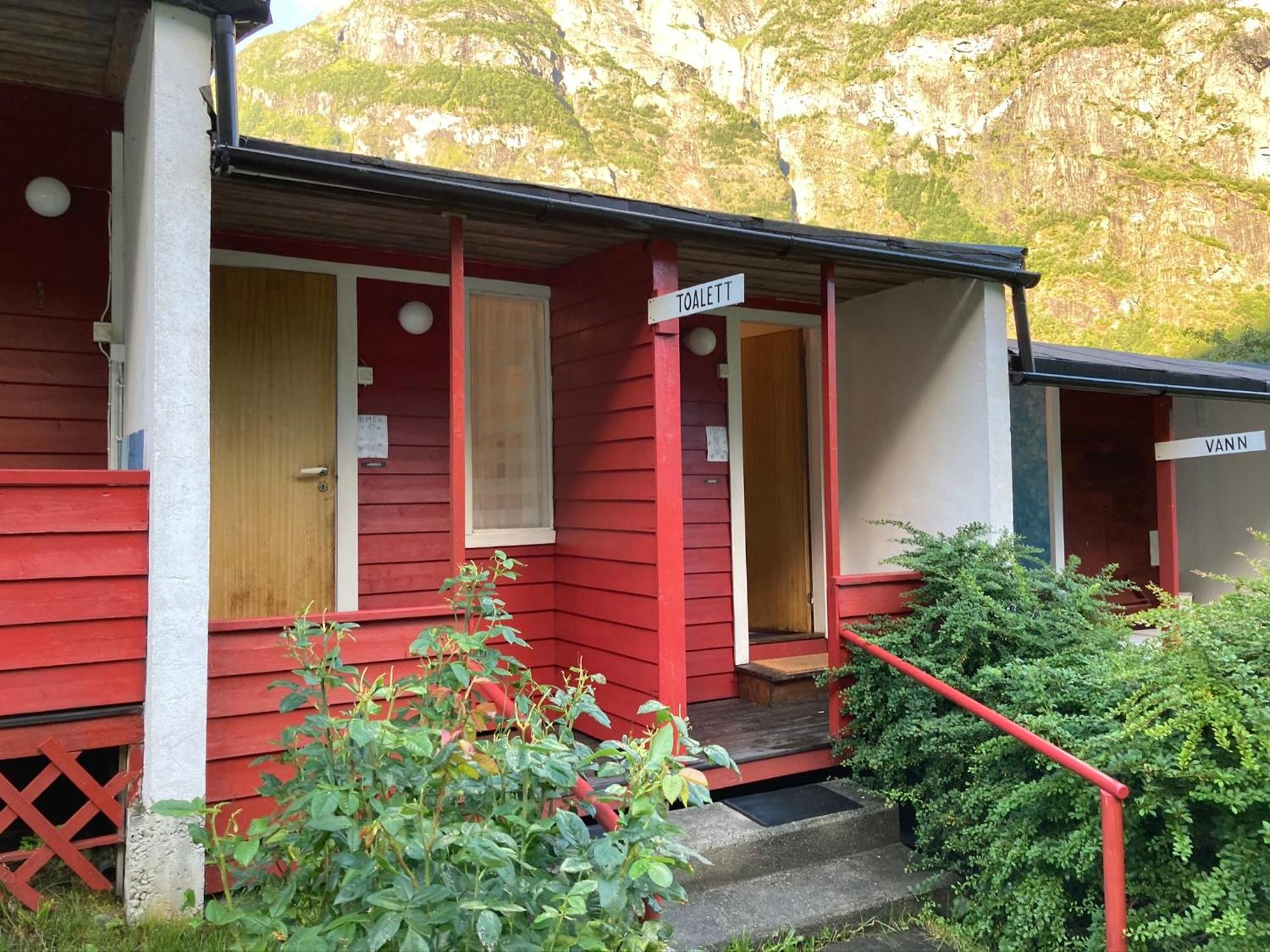 Fjorden Campinghytter Geiranger Esterno foto