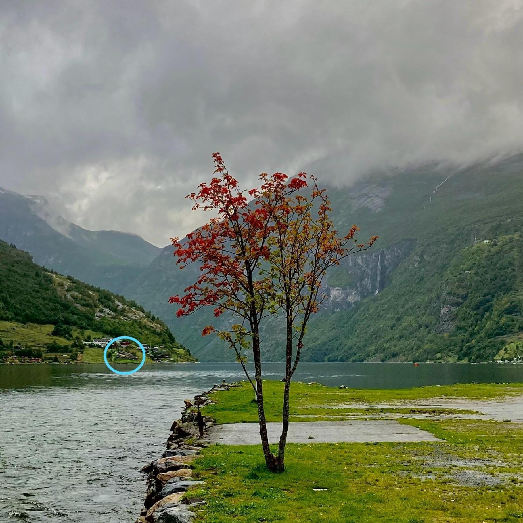 Fjorden Campinghytter Geiranger Esterno foto